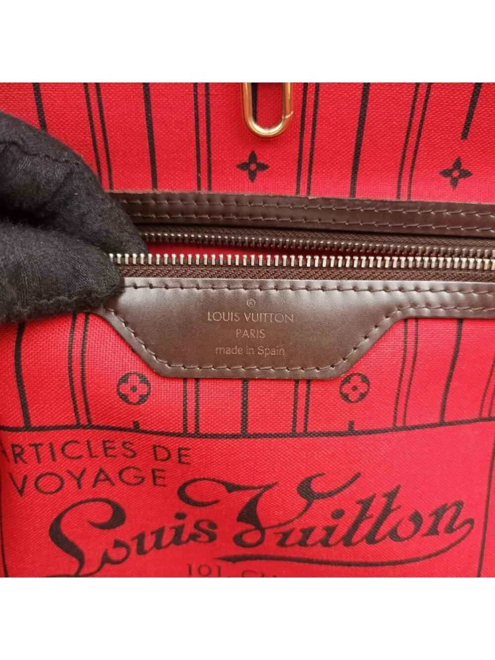 Louis Vuitton Neverfull MM Ebene Damier Canvas